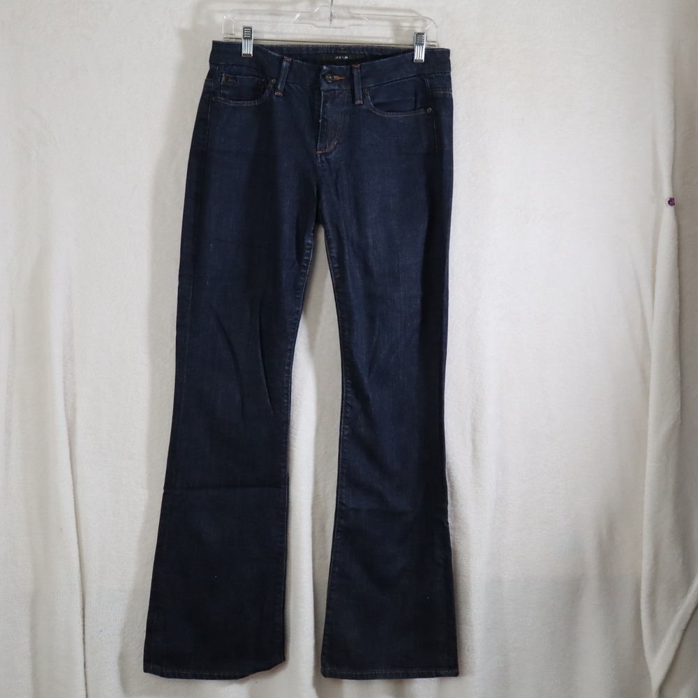 Joe's Jeans Muse Bootcut Size 28 Mid Rise Dark Wash Stretch Denim
